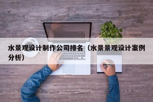 水景观设计制作公司排名（水景景观设计案例分析）